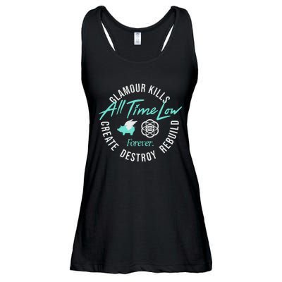 Alltimelowstore All Time Low X Glamour Kills Forever Ladies Essential Flowy Tank