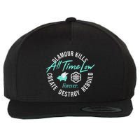 Alltimelowstore All Time Low X Glamour Kills Forever Wool Snapback Cap