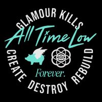 Alltimelowstore All Time Low X Glamour Kills Forever Wool Snapback Cap