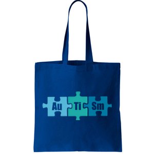 Autism Au Ti Sm Periodic Table Of Elets Science Meme Gift Tote Bag