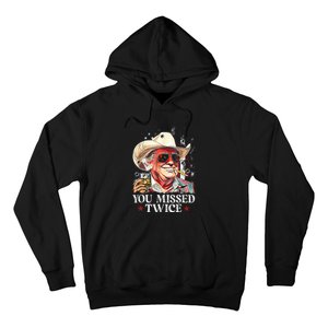 Assassination Attempt Trump 2024 You Missed Twice Hoodie