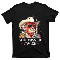 Assassination Attempt Trump 2024 You Missed Twice T-Shirt