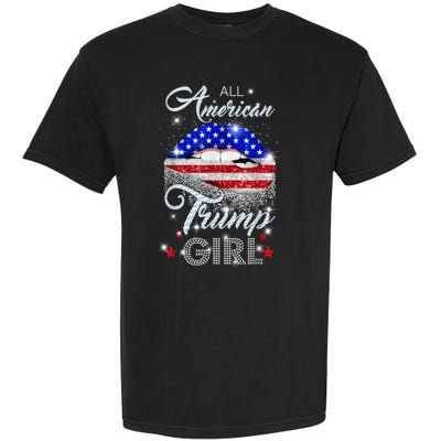 All American Trump Girl Design Garment-Dyed Heavyweight T-Shirt