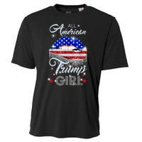 All American Trump Girl Design Cooling Performance Crew T-Shirt