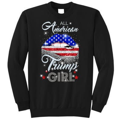 All American Trump Girl Design Sweatshirt