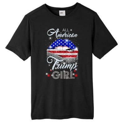 All American Trump Girl Design Tall Fusion ChromaSoft Performance T-Shirt