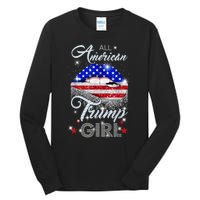 All American Trump Girl Design Tall Long Sleeve T-Shirt