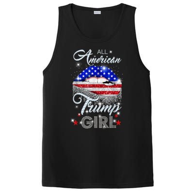 All American Trump Girl Design PosiCharge Competitor Tank