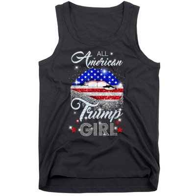 All American Trump Girl Design Tank Top