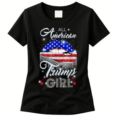 All American Trump Girl Design Women's T-Shirt