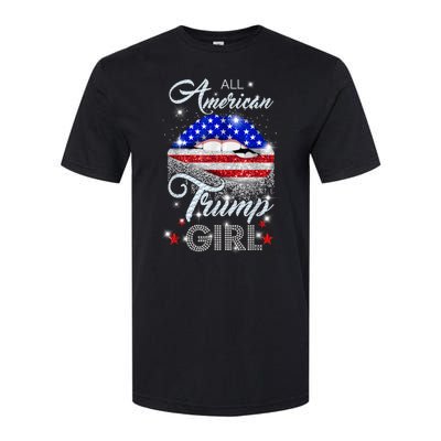 All American Trump Girl Design Softstyle CVC T-Shirt