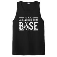 All About That Base Cheerleading Cheerleader Cheer Coach PosiCharge Competitor Tank