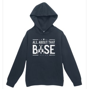 All About That Base Cheerleading Cheerleader Cheer Coach Urban Pullover Hoodie