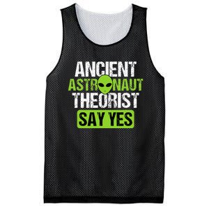 Ancient Astronaut Theorists Say Yes Aliens Conspiracy Mesh Reversible Basketball Jersey Tank