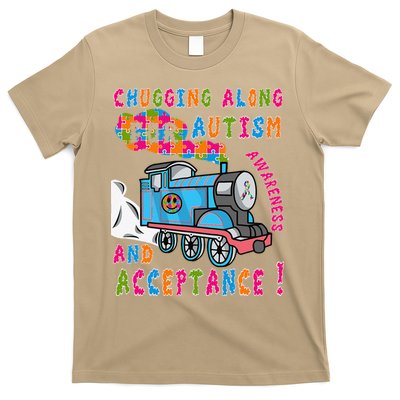 Advocate Acceptance Train Puzzle Cool Autism Awareness Gift T-Shirt