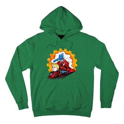 All Abroad The Trump Train 2024 Future Is Bright Hoodie