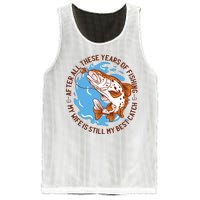 After All These Years Of Fishing My Wife Is Still My Best Catch Mesh Reversible Basketball Jersey Tank