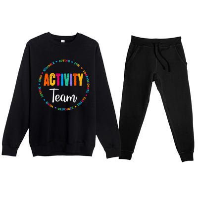 Activity Assistant Team Squad Professionals Week Director Premium Crewneck Sweatsuit Set