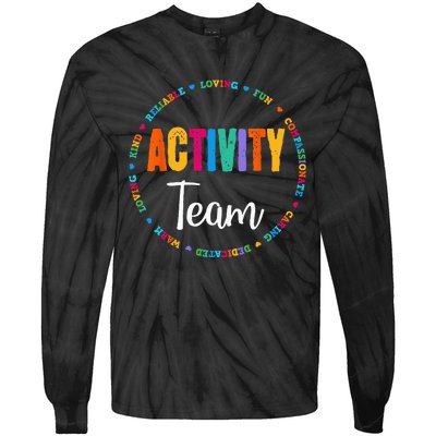 Activity Assistant Team Squad Professionals Week Director Tie-Dye Long Sleeve Shirt