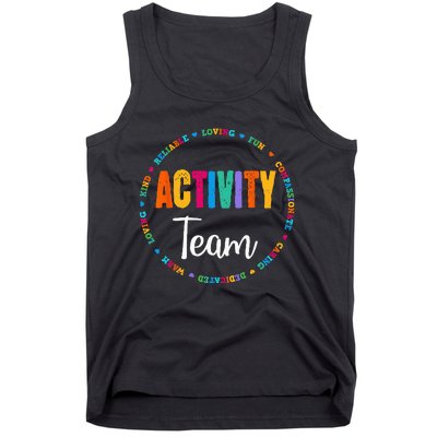 Activity Assistant Team Squad Professionals Week Director Tank Top