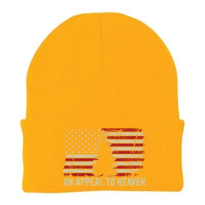 An Appeal To Heaven Gift Usa Revolution Pine Tree American Flag Gift Knit Cap Winter Beanie