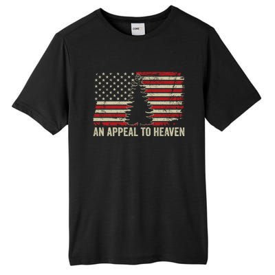 An Appeal To Heaven Gift Usa Revolution Pine Tree American Flag Gift Tall Fusion ChromaSoft Performance T-Shirt