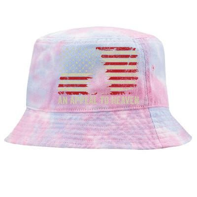 An Appeal To Heaven Gift Usa Revolution Pine Tree American Flag Gift Tie-Dyed Bucket Hat