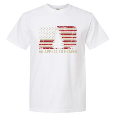 An Appeal To Heaven Gift Usa Revolution Pine Tree American Flag Gift Garment-Dyed Heavyweight T-Shirt