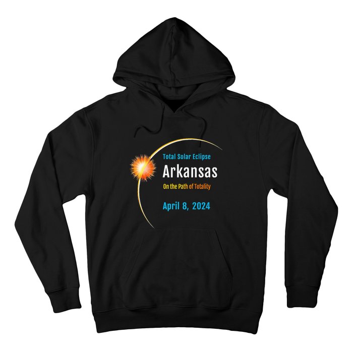 Arkansas AR Total Solar Eclipse 2024 Hoodie