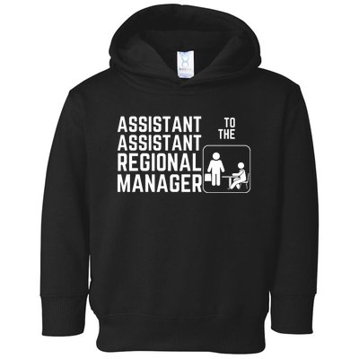 Assistant Assistant To The Regional Manager Toddler Hoodie