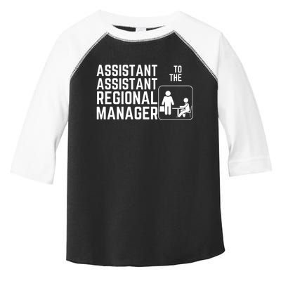 Assistant Assistant To The Regional Manager Toddler Fine Jersey T-Shirt