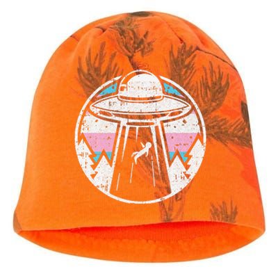 Alien Abduction Transg Pride Lgbtq Gaylien Transg Ufo Kati - Camo Knit Beanie