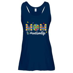 Autism Awareness Tee Mom Life For Autism Mom Ladies Essential Flowy Tank