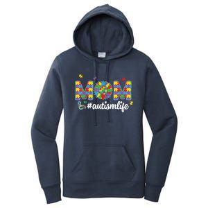 Autism Awareness Tee Mom Life For Autism Mom Women's Pullover Hoodie