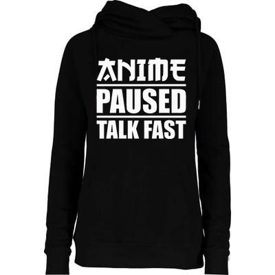 Anime Art Teen Girl Anime Merch Anime Lovers Womens Funnel Neck Pullover Hood