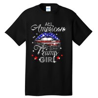 All American Trump Girl Mouth Diamond Tall T-Shirt