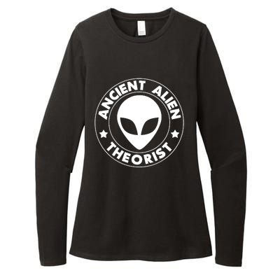 Ancient Alien Theorist Womens CVC Long Sleeve Shirt