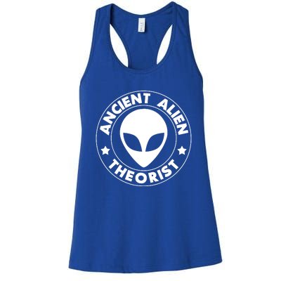 Ancient Alien Theorist Women's Racerback Tank