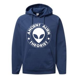 Ancient Alien Theorist Performance Fleece Hoodie