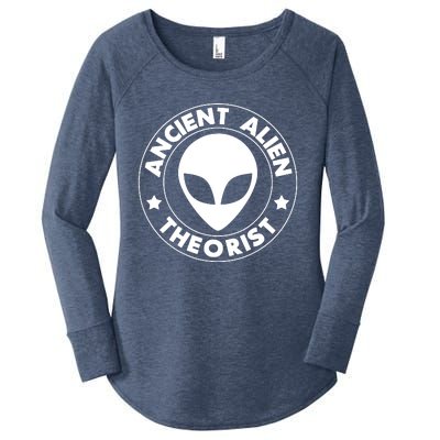 Ancient Alien Theorist Women's Perfect Tri Tunic Long Sleeve Shirt