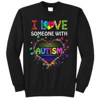 Autism Awareness Tee Autism Mom I Love Someone With Autism Sweatshirt