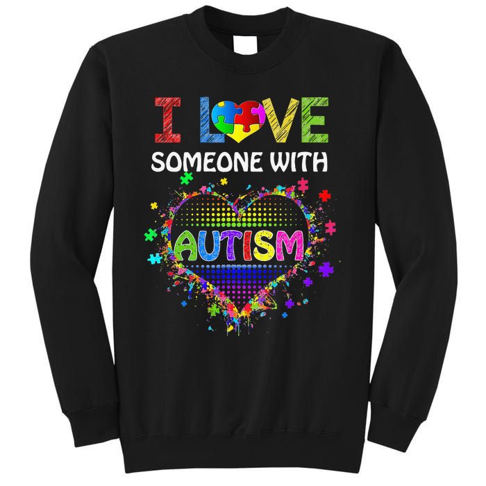 Autism Awareness Tee Autism Mom I Love Someone With Autism Sweatshirt