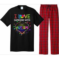 Autism Awareness Tee Autism Mom I Love Someone With Autism Pajama Set