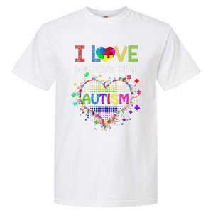 Autism Awareness Tee Autism Mom I Love Someone With Autism Garment-Dyed Heavyweight T-Shirt