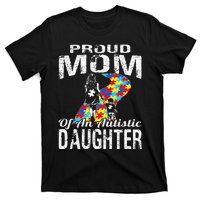 Autism Awareness Tee Proud Mom Autistic Daughter T-Shirt