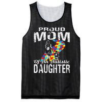 Autism Awareness Tee Proud Mom Autistic Daughter Mesh Reversible Basketball Jersey Tank