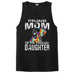 Autism Awareness Tee Proud Mom Autistic Daughter PosiCharge Competitor Tank