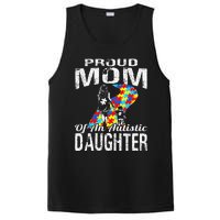 Autism Awareness Tee Proud Mom Autistic Daughter PosiCharge Competitor Tank