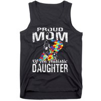 Autism Awareness Tee Proud Mom Autistic Daughter Tank Top