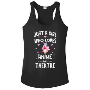 Anime And Theatre Cute Gift Girls Women Ladies PosiCharge Competitor Racerback Tank